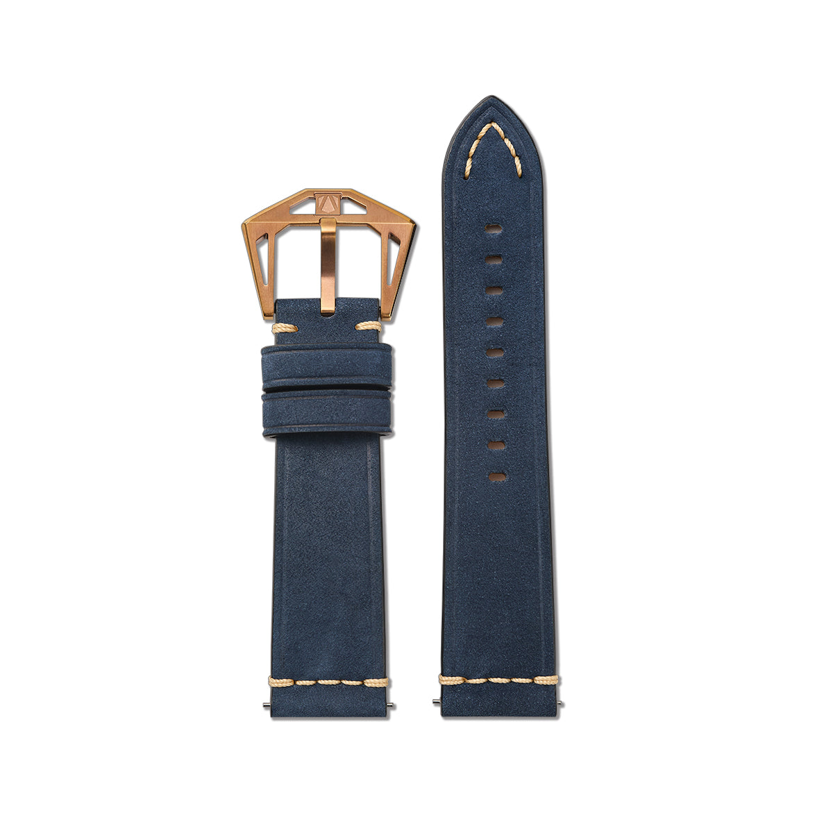 22mm Italian Leather Strap Style B